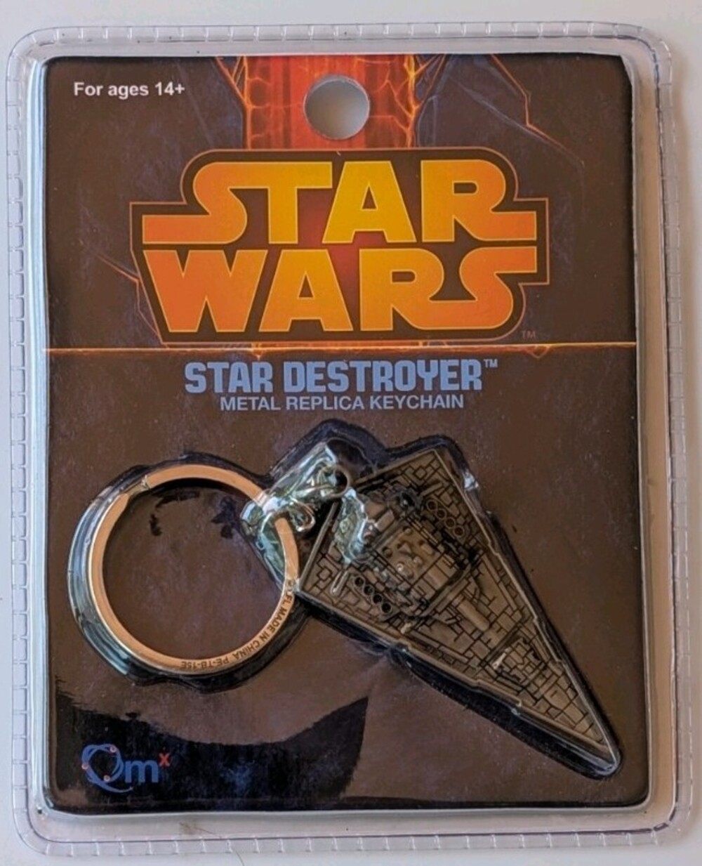 Star Wars Star Destroyer Metal Keychain Replica Quantum Mechanix NEW w/ Tags
